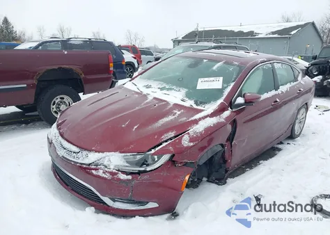 2016 Chrysler 200 Limited from USA, damaged, VIN 1C3CCCAB7GN171853